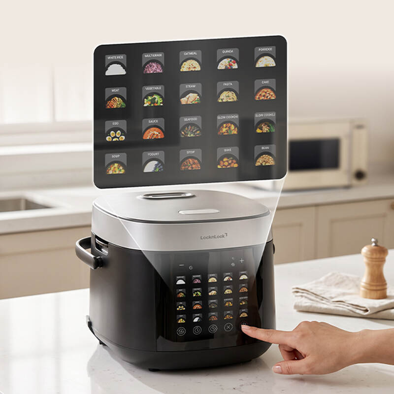 EJR348BLK- Nồi cơm điện tử Locknlock Digital rice cooker 220V, 50Hz, 860W, 1.8L- M&agrave;u đen, , large image number null